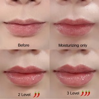 Huile repulpante pour les lèvres végétalienne 20 ml en gros, baume à lèvres au peptide, étiquette privée, huile à lèvres transparente ou rose repulpante, brillant à lèvres