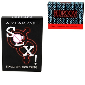 Jouets pour adultes, jeux de chambre à coucher, 50 positions sexuelles, jeu amusant, 108 cartes, fête, Saint-Valentin, jeux SM, autres produits sexuels pour couples - Product Image 5