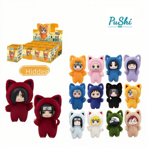 2026 Nuevo Original EAKI <span class=keywords><strong>Konoha</strong></span> Cat Paradise Serie de Peluches y Muñecos de Vinilo Llaveros de <span class=keywords><strong>Anime</strong></span> Juguetes Misteriosos Sorpresa - Product Image 1