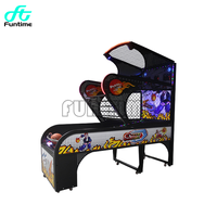 Jeux de basket-ball d'arcade professionnels Machines jeu de basket-ball électronique à pièces extérieur et intérieur