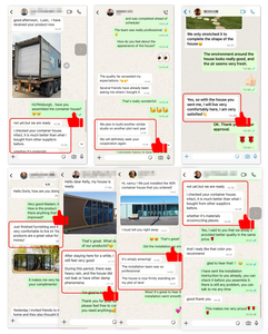 20FT di lusso moderno Mobile personalizzabile strutture modulari per <span class=keywords><strong>la</strong></span> casa del contenitore della cabina della mela prefabbricata minuscola - Product Image 5