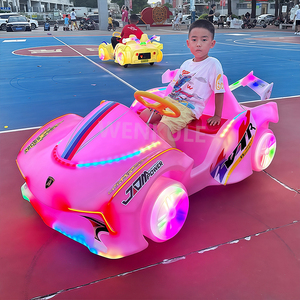 Tema <span class=keywords><strong>de</strong></span> carreras con pilas directo del fabricante 2 asientos luces LED Drifting 360 Spin Music System Bumper Car, Dodgem para FEC - Product Image 1