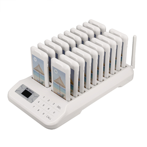 ระบบเรียกพนักงานไร้สายสำหรับร้านอาหาร เครื่องส่งสัญญาณพร้อมปุ่มเรียก 20 ตัว สำหรับร้านอาหารขนาดเล็ก ร้านอาหารกลางแจ้ง รถขายอาหาร TD172 - Product Image 2