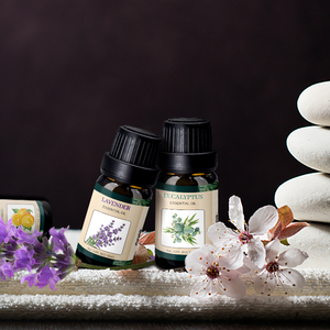 Top 6 <b>Essential</b> <b>Oils</b> <b>Set</b> 10ML Each Pure Natural Aromatherapy <b>Oil</b> for Diffuser Lavender Eucalyptus Tea Tree Peppermint - Product Image 3