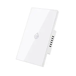 40A Tuya Smart life Panneau de verre Mural Tactile Minuterie Télécommandes Chauffe-eau intelligent Commande vocale électrique Interrupteur de chaudière Wifi