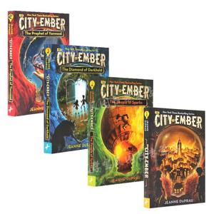 4 Volume One Set Edición de Película popular Novela Story Book City Ember <span class=keywords><strong>para</strong></span> <span class=keywords><strong>adolescentes</strong></span> - Product Image 5