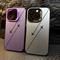 Coque de téléphone portable IMD transparente effet pierre froide, colorée argentée, pour iPhone 16 15 Pro Max 14 13 – Offre Spéciale