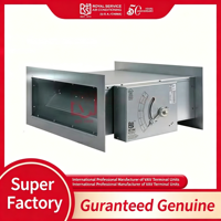 Régulateur de débit d'air mécanique à volume constant de type papillon RS-CAVC-Q, auto-alimenté, pour système de contrôle de débit d'air HVAC
