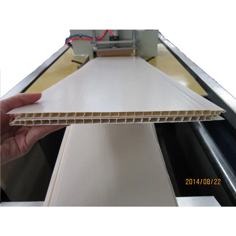 PVC 300mm 패널은 압출 라인 6m 스테인레스 스틸 진공 교정 플랫폼