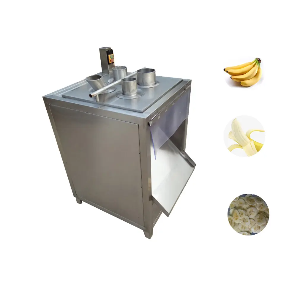 צ 'יפס חיתוך בננה שבבי ביצוע מכונות בננות המבצע