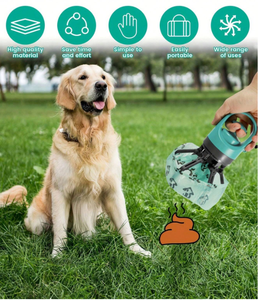 Recogedor de Excrementos de Perro sin Contacto, Portátil, para Exteriores, Dispensador de Bolsas para Excrementos de Perro, Herramienta de Manos Libres - Product Image 6