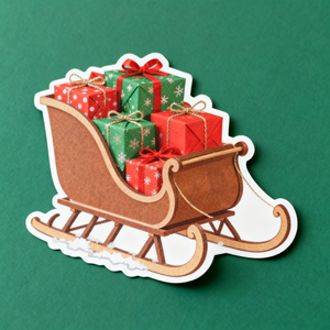 Minimalist ren geyiği noel kalıp kesim kartları | Çizgi sanat ren geyiği, siyah-beyaz, pürüzsüz, Modern promosyon, kolay toplu satın - Product Image 1