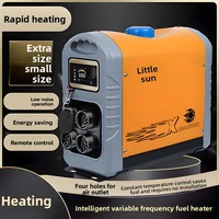 Chauffage d'appoint diesel tout-en-un 24V/12V pour camions, camping-cars et chauffage domestique - Nouvelle version améliorée