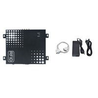 Lector fijo RFID Invelion RS232/TCP IP/USB UHF 300 etiquetas/seg largo alcance 30m RFID 4 puertos lector UHF para gestión de seguimiento de activos