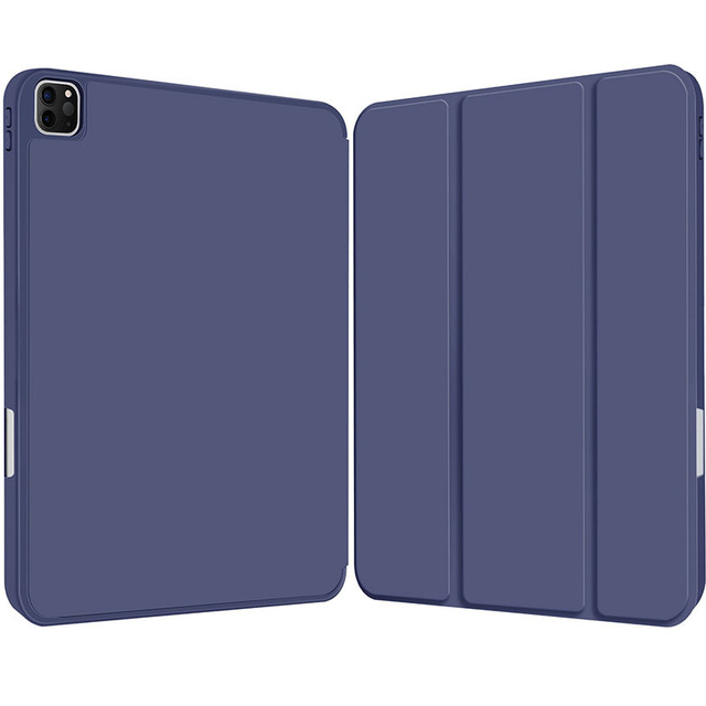 2024 New Soft Slim Trifold Stand Tablet Case for ipad Pro 13 Inch 2024 Case With Pencil Holder
