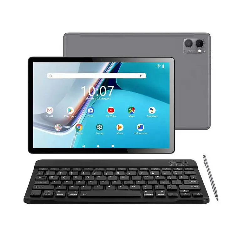 10.1 polegada 4g huawei original boe tela, android, tablet, pc com android 11.0, tablets, vem com estojo, teclado, caneta de toque