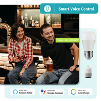 Ampoule LED Intelligente Tuya RGBW A60 GU10 C37 T37 6W 10W Dimmable WiFi Compatible Alexa et Google Home AC85V-265V