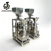 RVS colloïdale molen voor het maken van jam, pindakaasmachine, fruitpasta verwerking, CE-gecertificeerd