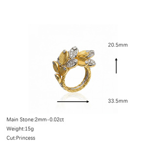 <span class=keywords><strong>Bague</strong></span> pour <span class=keywords><strong>femme</strong></span> MUSHAN Jewelry Factory en argent sterling 925, édition horizontale motif grain de café, style Reine <span class=keywords><strong>Marocaine</strong></span> et Vintage Italien - Product Image 6