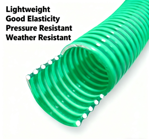 خرطوم شفط حلزوني من البلاستيك الصلب عالي الضغط CS-G001 PVC، أنابيب مرنة صناعية سميكة ومتينة بطول 30 متر للري - Product Image 2