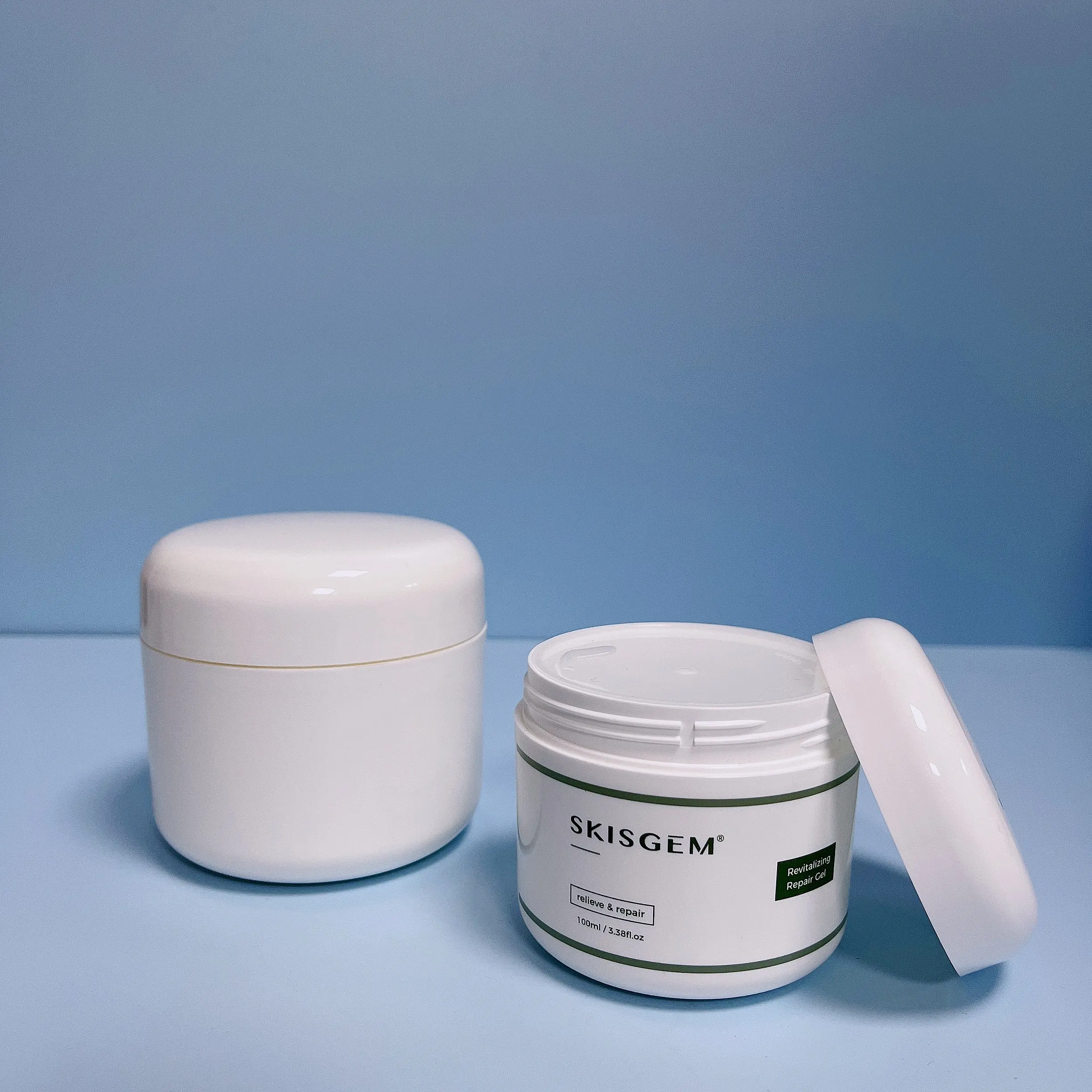 skin management repair jars 150 ml child resistant potes para cremas australian niche designer packaging body scrub container
