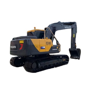 Oferta Destacada: Excavadora Usada Volvo EC140 de 14 Toneladas, Excavadora Hidráulica de Orugas, Máquina de Excavación, Equipo de Movimiento de Tierras, Rompedora - Product Image 1