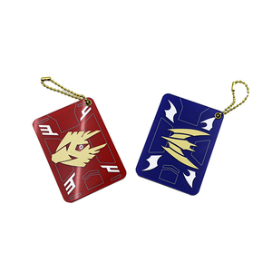 Customized <b>Acrylic</b> Cartoon IP Pattern LOGO Printed Eyelet Hinge Closed Portable Light <b>Mirror</b> <b>Acrylic</b> Key Tag with Bead Chain - Product Image 2