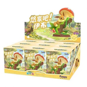 Caja Misteriosa Funism Eevee, 4 Cajas, <span class=keywords><strong>Figuras</strong></span> de Anime Eevee, Caja Ciega de Tercera Generación, Modelo Eevee Umbreon, Decoración, Juguete de Regalo - Product Image 6