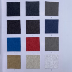 Tela de Cuero Sintético de PVC con Patrón Saffiano Clásico en Relieve para Asientos de Auto, Sofás, Bolsos, Muebles, Equipaje y Tapicería - Product Image 6
