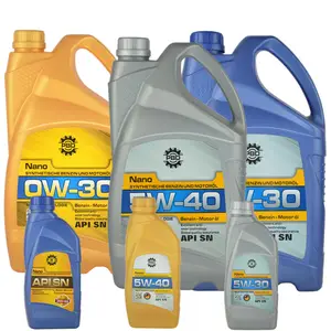 Factory Direct Hair Quality Assurance PBD Lubricating Oil SN Blue Fully Synthetic 5W30 5W40 1L 4L Automotive Engine Oil