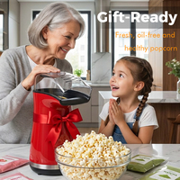 Machine à Popcorn Domestique Mini Entièrement Automatique Pratique Appareil de Cuisine pour la Maison Cuiseur à Maïs