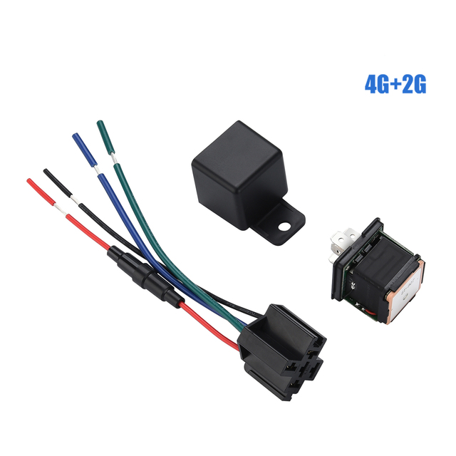Sinotrack Good Sales ST-907L Mini GPS Relay Vehicle Tracking Device 4G GPS Tracker With Remote Control & Shock Alarm
