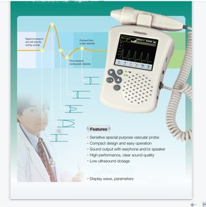 Detektor Aliran Darah VD-320 dengan <span class=keywords><strong>Probe</strong></span> 8Mhz, <span class=keywords><strong>Doppler</strong></span> Vaskular Portabel untuk Manusia dan Hewan - Product Image 5