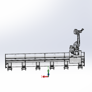 Fully-Closed 7th Axis <b>Track</b> Automation Equipment Aerospace Component Machining Automotive Body Laser Welding Heavy Load 1 Year <b>T</b> - Product Image 2