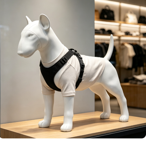 Maniquí <span class=keywords><strong>de</strong></span> Perro Bull Terrier en Pie, 3D-Louis-DS, <span class=keywords><strong>PLA</strong></span> Blanco Mate, 4 Patas Desmontables, Modelo <span class=keywords><strong>de</strong></span> Exhibición para Perros Medianos y Grandes - Product Image 1