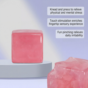 Mini jouet sensoriel anti-stress en forme de glaçon à presser, portable et de loisirs - Product Image 5