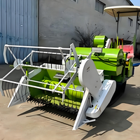 Moissonneuse-batteuse mini sur chenilles haute productivité pour céréales, riz et blé – Machine agricole chinoise en promotion
