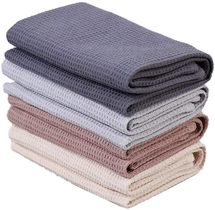 Serviettes en coton tissée pour femmes, serviette de Table, serviette de Table, de Table, à réaliser soi-même, en forme rectangulaire, simple, doux, résistant, usage quotidien, 1 pièce
