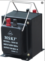 MSKJ TC-200VA 110V - 220V Yükseltici/Alçaltıcı Trafo Ev Tipi AC Güç Dönüştürücü