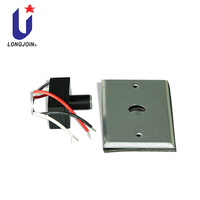 Mini interrupteur optique, capteur de lumière photocellule avec accessoires, matériau PC, 120V-240VAC, fixation par verrouillage rotatif, Longjoin