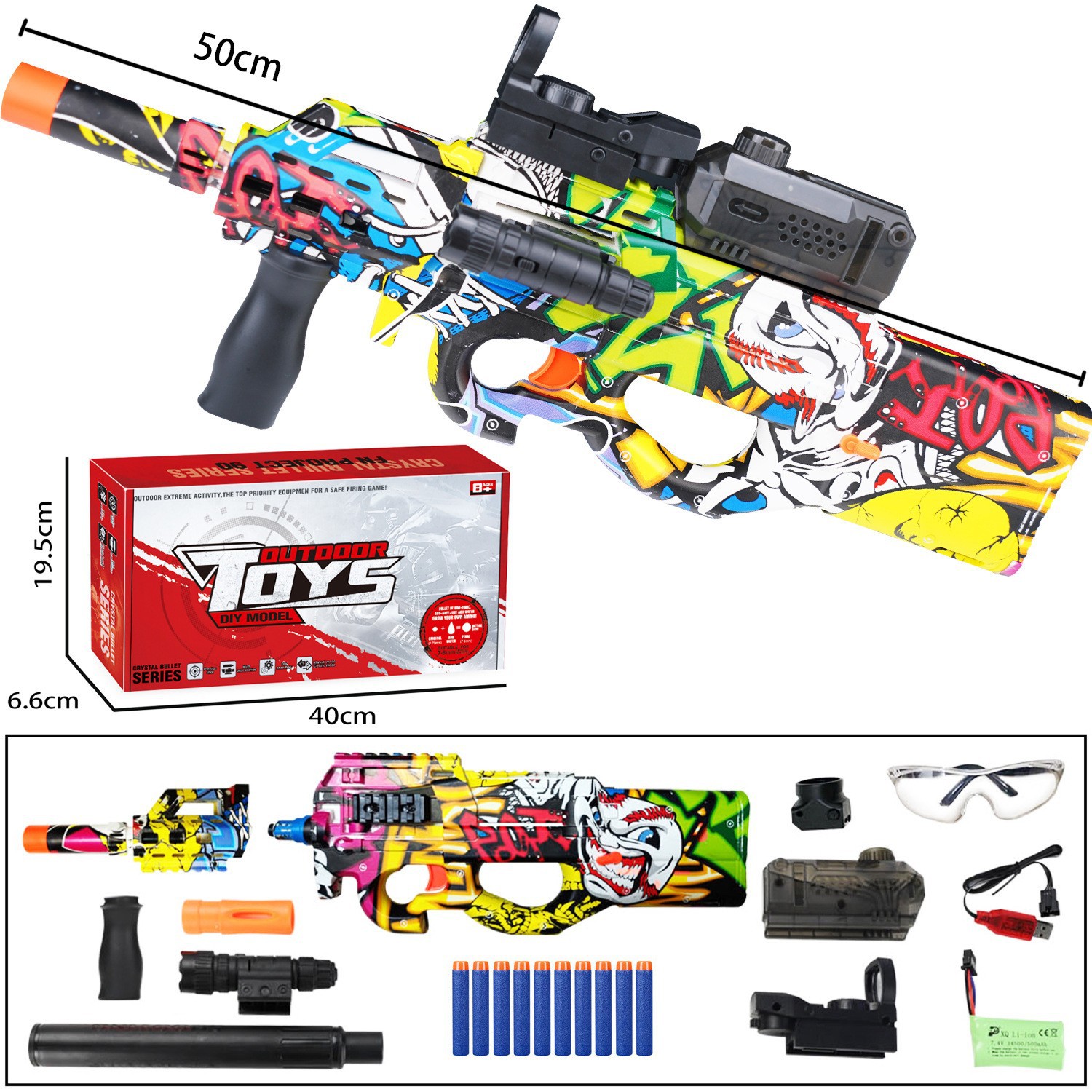 Las balas P90-3 no se recogen.