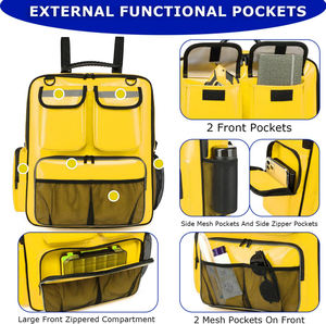 Organizador de Asiento de <span class=keywords><strong>Barco</strong></span>, Bolsa de Almacenamiento Colgante, Mochila para Traje de Baño, Accesorios de Navegación, Bolsa de Transporte Impermeable para Asiento Trasero de <span class=keywords><strong>Barco</strong></span> - Product Image 5