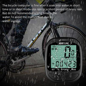 Ordenador de bicicleta, odómetro velocímetro y con cable resistente al agua, cronómetro, Ordenador de bicicleta con pantalla LED para ciclismo al aire libre - Product Image 2