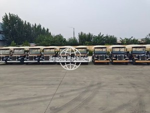 รถบัสไฟฟ้าสำหรับเที่ยวชมสถานที่ รถลาดตระเวนชมวิวสไตล์เรโทร รถยนต์ไฟฟ้าคลาสสิกวินเทจ - Product Image 6