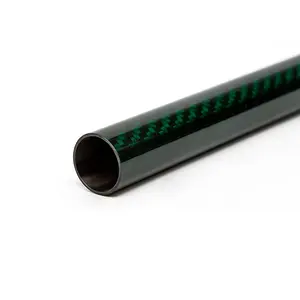 Tubo Carbonio High Quality Carbon Fiber Tube 19mm 22mm 26mm 27mm 28mm 3k Colorful Carbon Fiber Tube