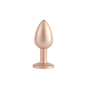 CHISA Candy - Tapón Anal de Metal de Aleación de Aluminio Color Oro Rosa, 8.2 cm, 85 g, Sin Níquel, Juguete para Parejas con Efecto de Temperatura - Product Image 2