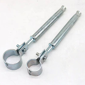 Collier de serrage étendu en acier au carbone galvanisé pour tuyaux d'eau et de gaz, avec boulon d'expansion, G1/2 G3/4 G1-1/4 G1-1/2 - Product Image 4