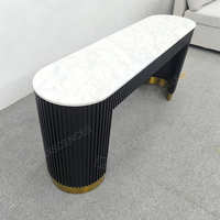 Table console de luxe meubles de salon tables console de chambre Table de bar en marbre