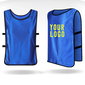 Chaleco de práctica de equipo multicolor de fábrica, venta al por mayor, logotipo personalizado, pinzas de fútbol para niños, Chaleco de Baberos de fútbol de entrenamiento para adultos - Product Image 4
