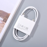 Kabel Pengisian Cepat EP-DN980BBE Tembaga Murni USB-C ke Type-C 3A untuk Penggunaan Komputer & Printer S22/S21